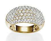 Pave Ringe mit Brillanten