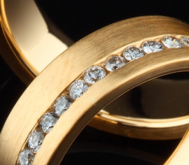 Trauringe Brillanten 0,70 ct.