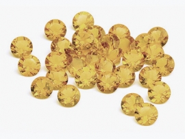 Citrin gold rund 10 Stck