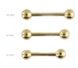 Barbell Piercing 1,6 mm